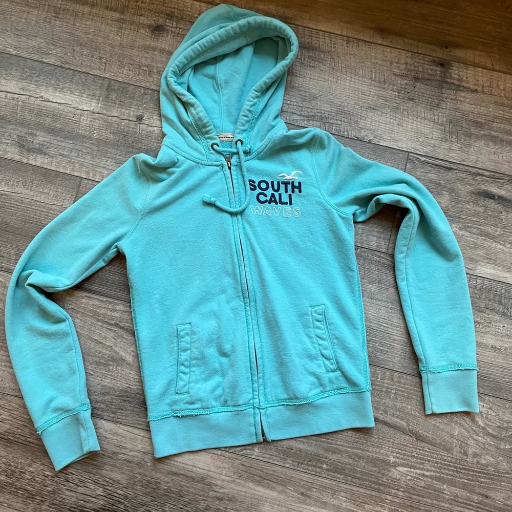 Hollister zip-up hoodie